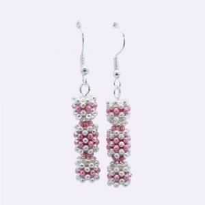 Pink Beaded Cracker Kit - Riverside Beads