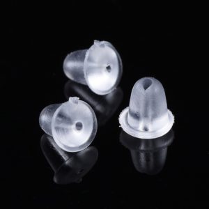 Clear Earring Backs - Riverside Beads