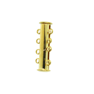 Gold 4 Strand Clasp - Riverside Beads