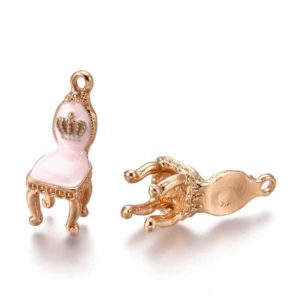 Throne Charms - Gold - Riverside Beads