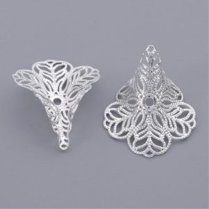 Large Petal Bead Caps - Riverside Beads