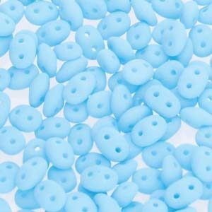 Czech SuperDuos - Bondeli Blue Raspberry - Riverside Beads