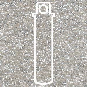 Size 15/0 Miyuki Seed Beads - S/L Crystal - Riverside Beads