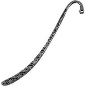 Tibetan Style Bookmark - Gunmetal - Riverside Beads