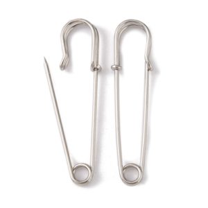 60mm Silver Kilt Pins - Riverside Beads