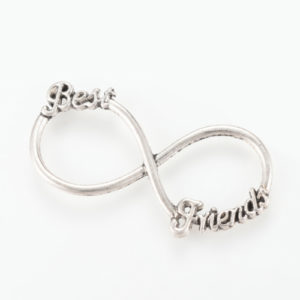 Best Friend Infinity Charm Links - Riverside Beads