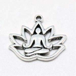 Chakra Yoga Lotus Charms - Riverside Beads