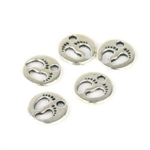 Footprint Charms - Riverside Beads