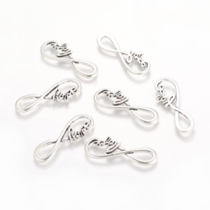 infinity Hope Charm Links - Riverside Beads