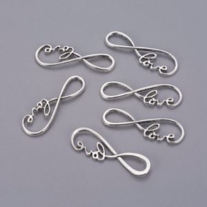 Love Infinity Charm Links - Riverside Beads