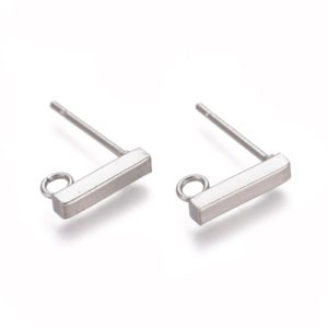 Rectangle Stud Earring