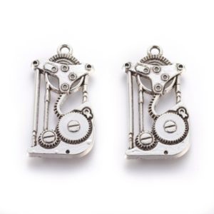 Steampunk Gear Charms - Riverside Beads