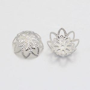 10mm Pointed Petal Bead Caps - Riverside Beads