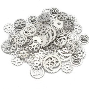 Cog Gear Charms -Riverside Beads