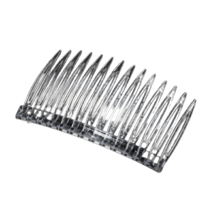 Plastic Clear Comb Slide - Riverside Beads