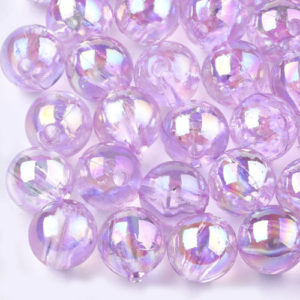 8mm Round AB Bead – Pink - Riverside Beads