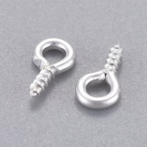 Screw Eye Pin Finding - Riverside Beads
