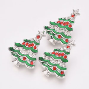 Popper Charm Diamante Christmas Tree - Riverside Beads