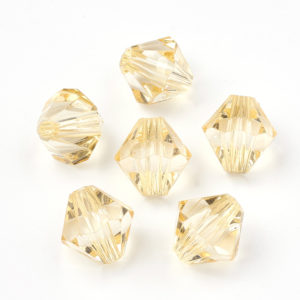 6mm Acrylic Bicone Beads - Riverside Beads