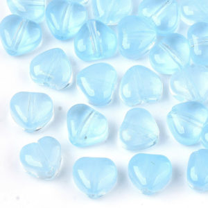Glass Heart Bead - Riverside Beads