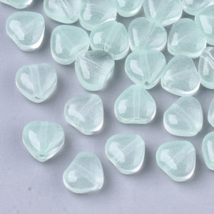 Glass Heart Bead - Riverside beads