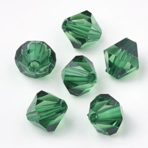 6mm Acrylic Bicone Beads - Riverside Beads