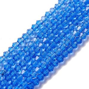 Crystal Bicone Bead Royal Blue