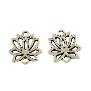 Chakra Lotus Charm Link Connectors