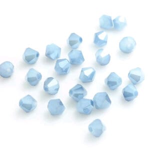 Crystal Bicone Bead Blue