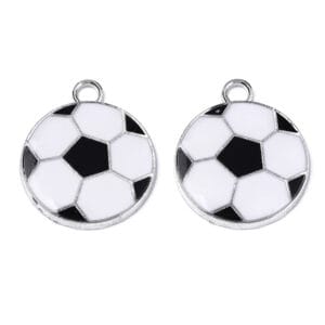 Enamel Football Charms
