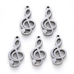 Music Clef Charms