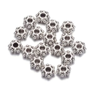 Flower Disc Spacer Bead