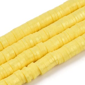 Pearlized Heishi Clay Beads - Riverside Beads
