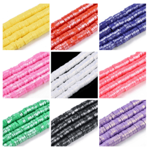 Clay Heishi Style Beads