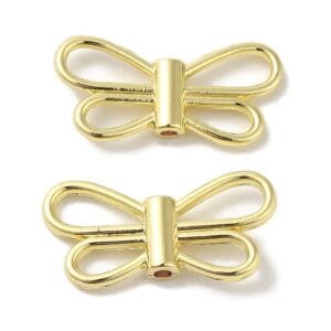 Golden Open Double Angel Wing