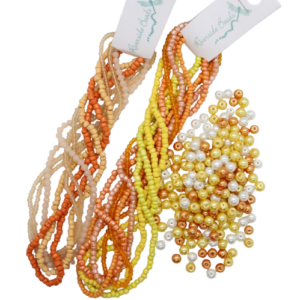 Yellow Spring Glass Bead Bundle