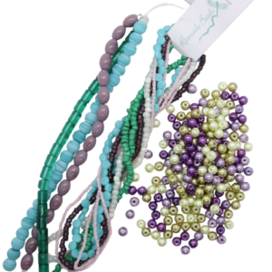 Green Spring Glass Bead Bundle