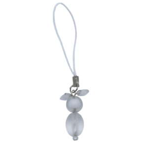 Easter Beaded Rabbit Charm with phone loop