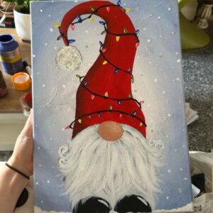 Gonk Painting Cuppa and Canvas Workshop