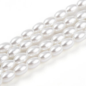 White Oval Pearl - OP1