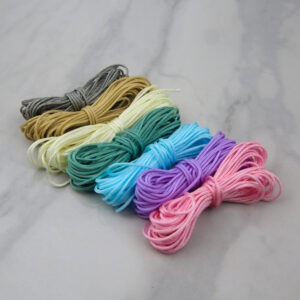 1.5mm Pastel Macramé Cord - Riverside Beads